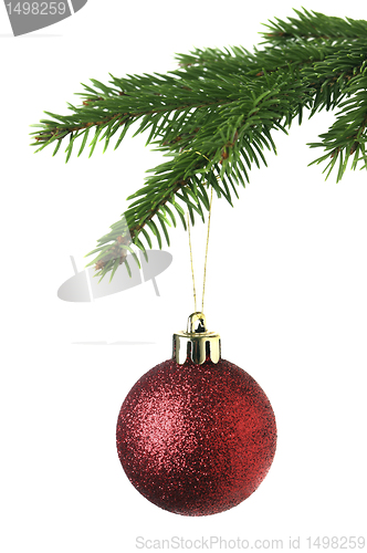 Image of Christmas ornament on the tree