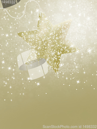 Image of Christmas greeting card. EPS 8