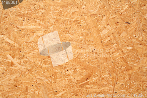 Image of Yellow wood chipboard as background 