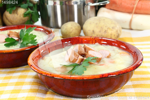 Image of Cream of potato soup