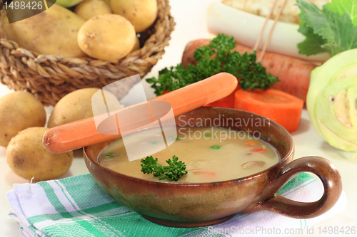 Image of Cream of potato soup