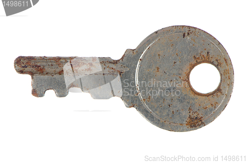 Image of Old rusty key