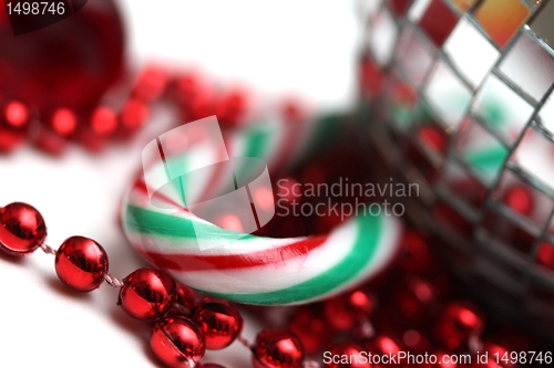 Image of candy cane decoration