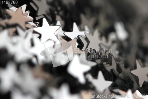 Image of star decoration background