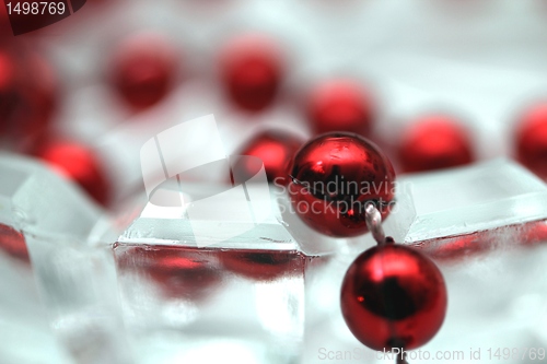 Image of red pearls