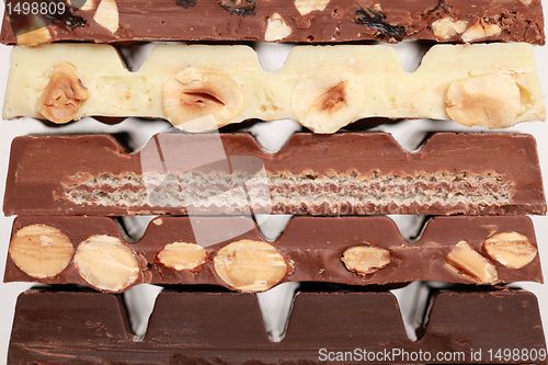 Image of Stack of chocolate