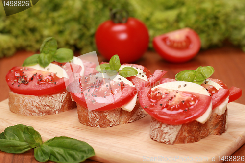 Image of Fingerfood with mozzarella