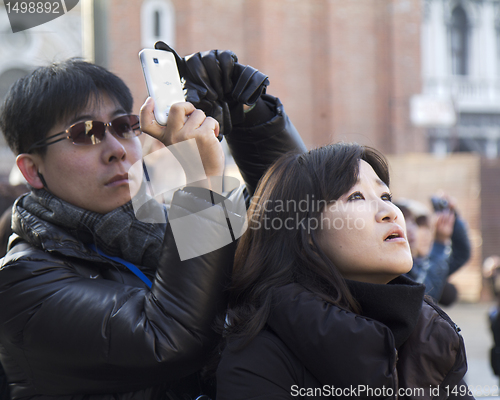 Image of Couple of tourists