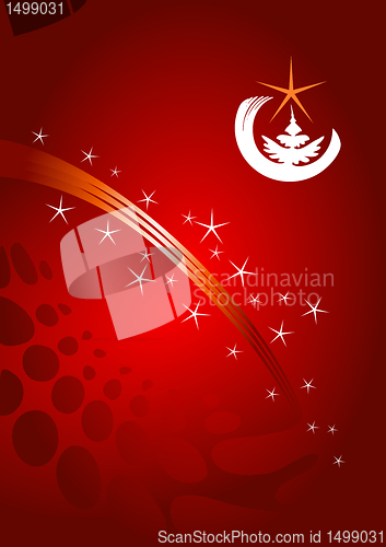 Image of Red Christmas template