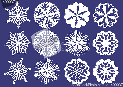 Image of Paper snowflakes