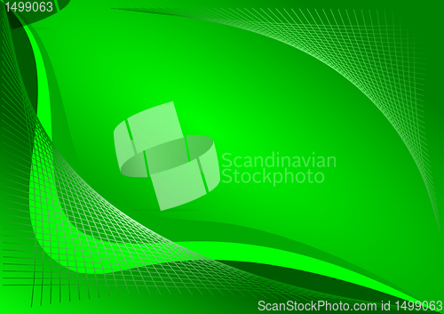 Image of Green abstract background design