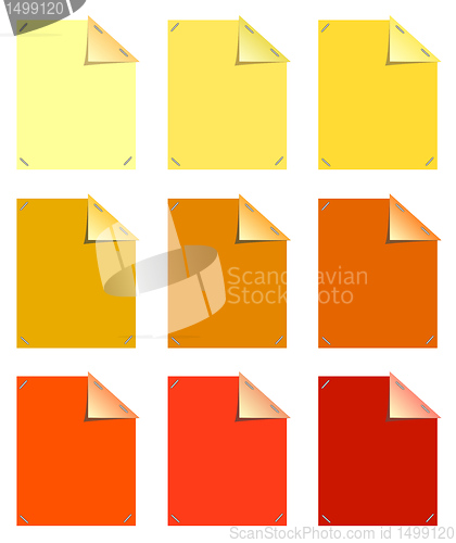 Image of Color sticky notes