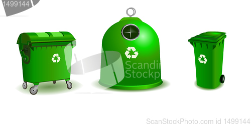 Image of Recycle bins