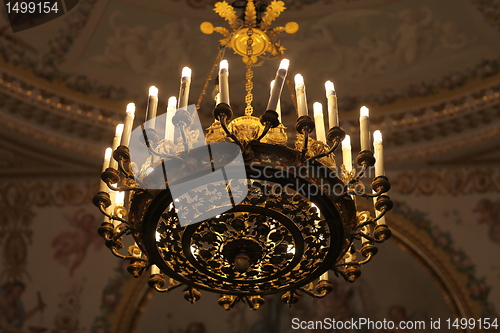 Image of chandelier. 