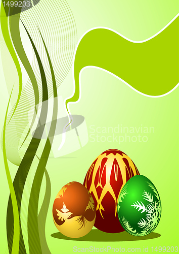 Image of Easter eggs