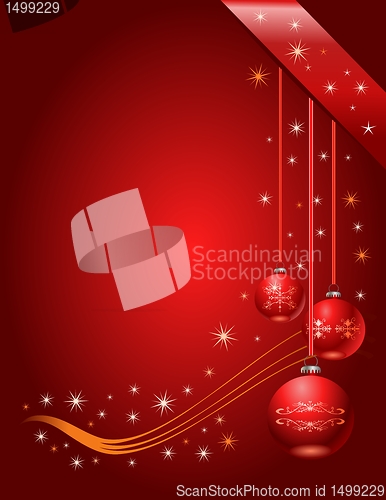 Image of Christmas Gift page, vector