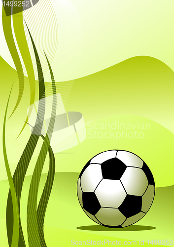 Image of Vector soccer Background