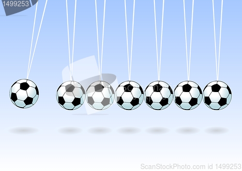 Image of Balancing soccer ball