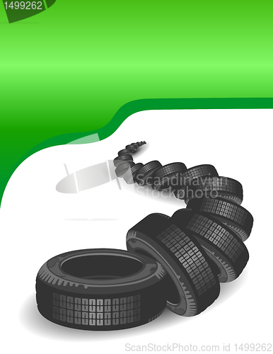 Image of Car tires