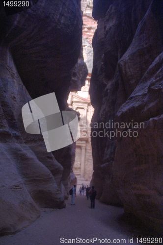 Image of Petra attraction in Jordan