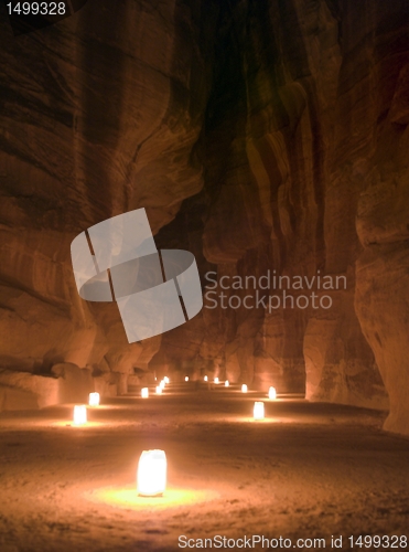 Image of Night Petra show - amazing attraction