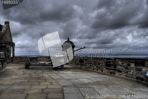 Image of Edinburgh castle in Scotland