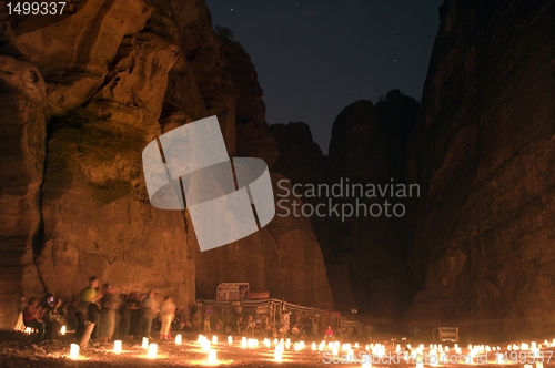 Image of Night Petra show - amazing attraction