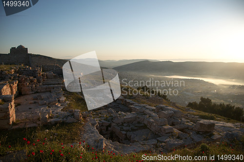 Image of Mount Greizim of Samaritans