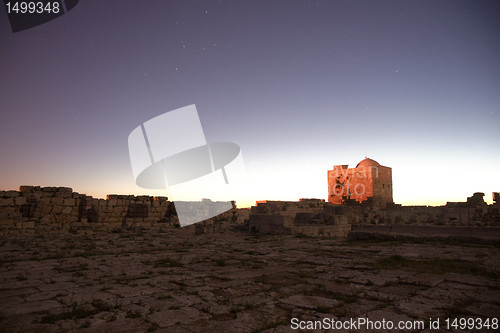 Image of Mount Greizim of Samaritans