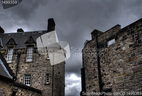 Image of Edinburgh street and abbey