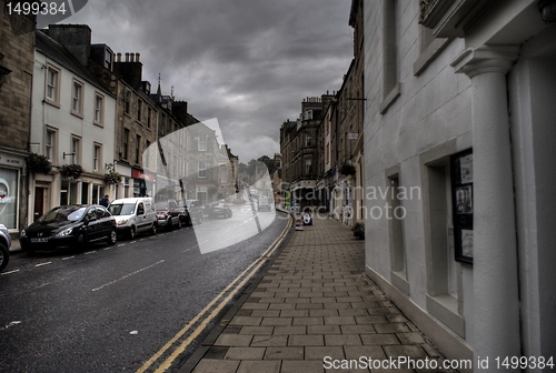 Image of Jedburgh streets in Scotland