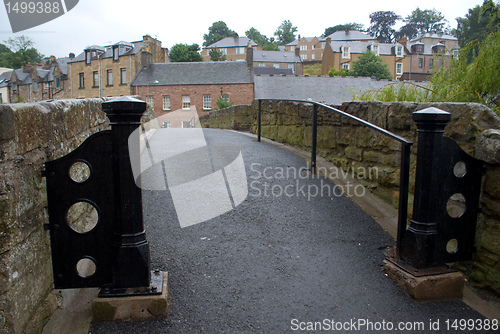 Image of Jedburgh streets in Scotland