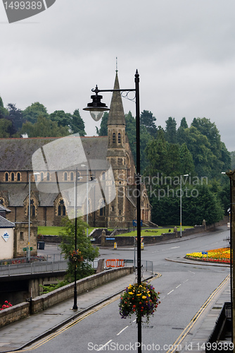 Image of Jedburgh streets in Scotland