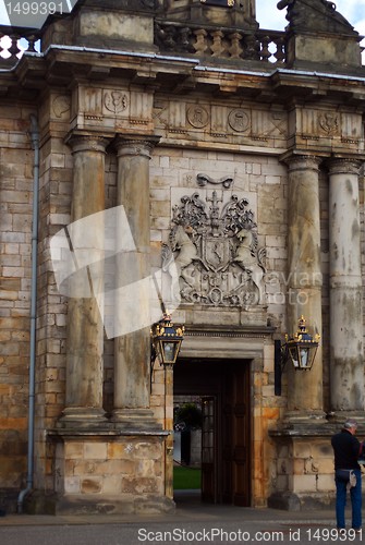 Image of Holyrood palace in Edinburgh