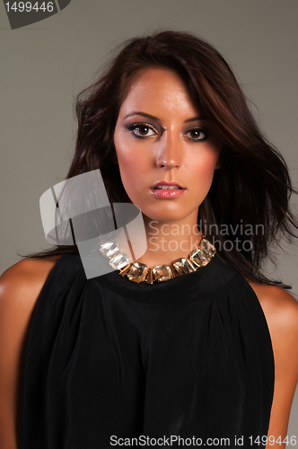 Image of Black blouse