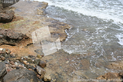 Image of Rocks beside the Mediterranean