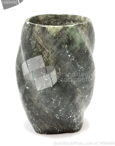 Image of Ancient soapstone vase