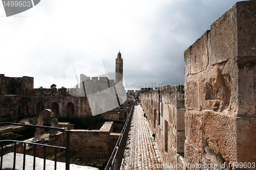 Image of David tower in Jerusalem