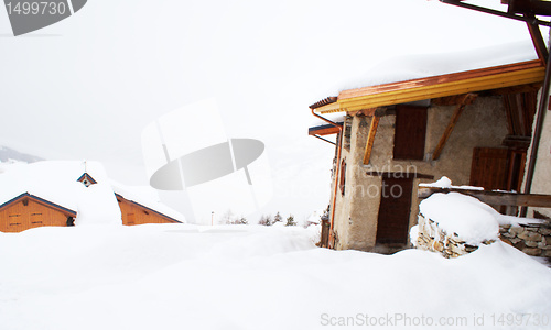 Image of Ski resort landscape