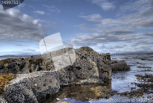Image of Skye island sea landscape