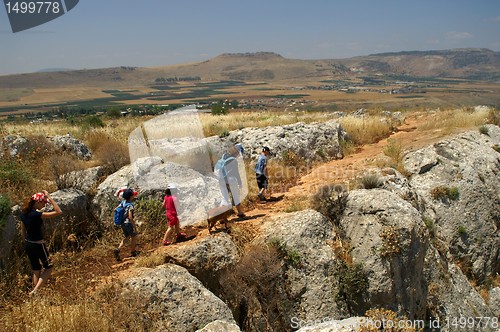 Image of Galilee landscape - hike with children