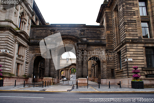 Image of Glasgow street and square