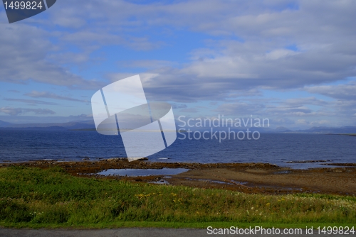 Image of Skye island sea landscape