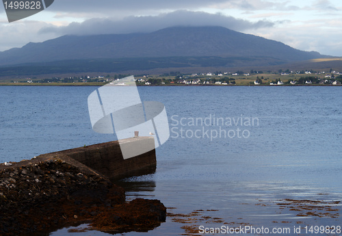 Image of Skye island sea landscape