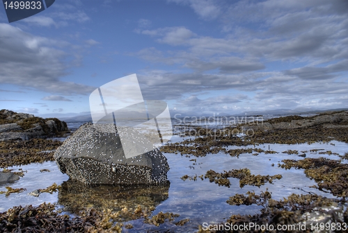 Image of Skye island sea landscape