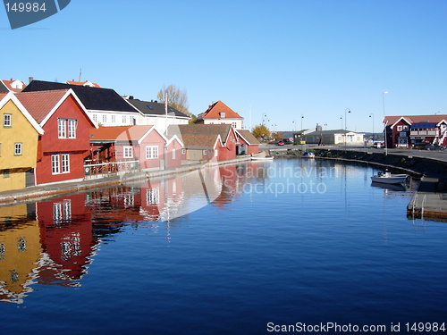 Image of Norwegian town