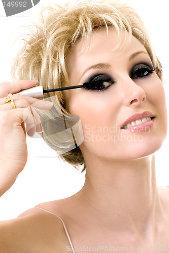 Image of Makeup application