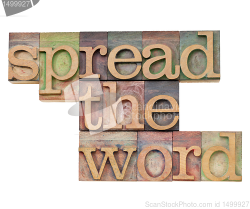 Image of spread the word
