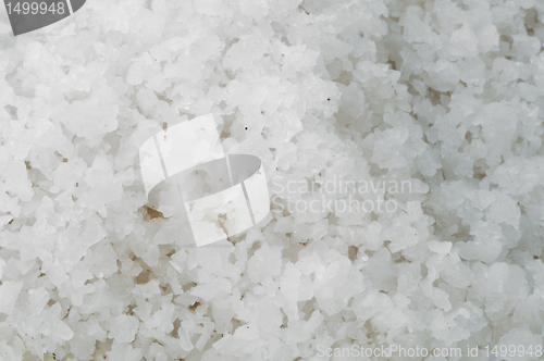 Image of Pile of salt closeup