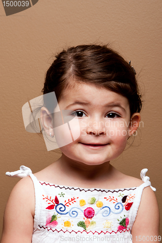 Image of Happy smiling toddler girl